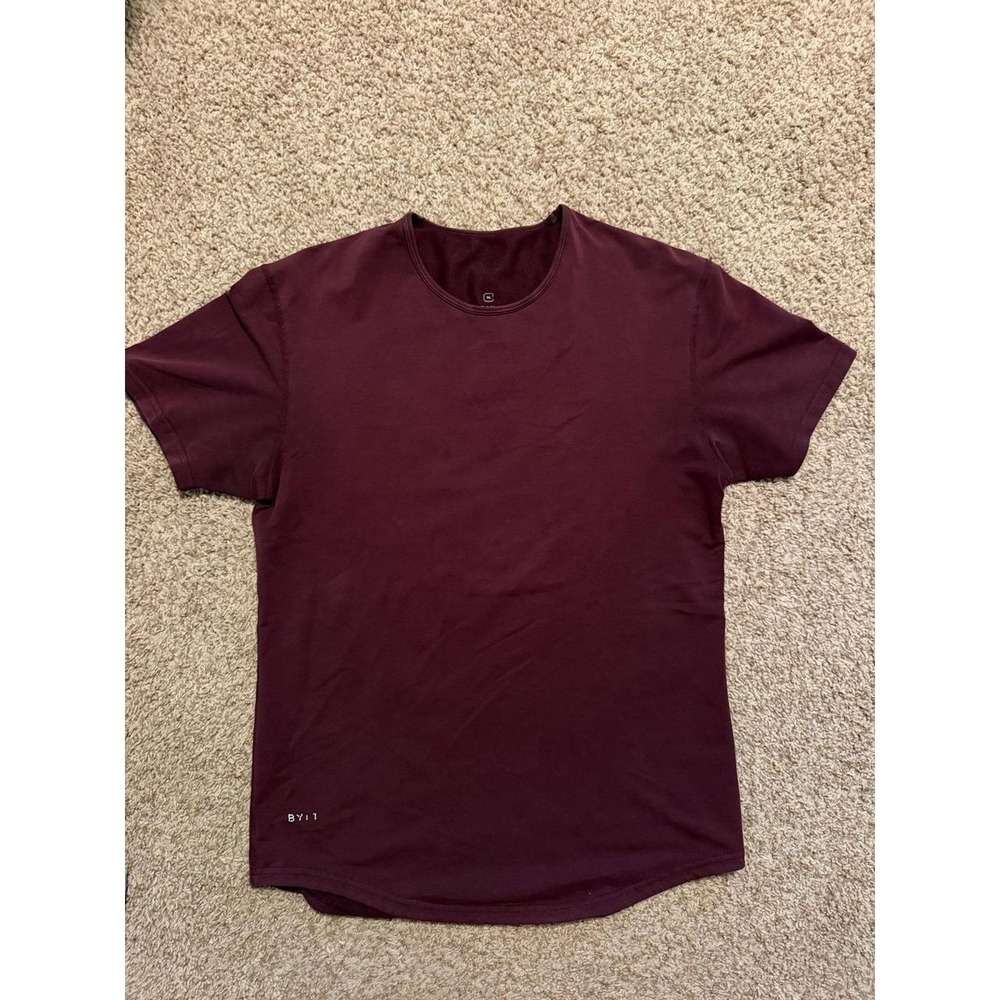 Men's BYLT backs maroon short sleeve size M